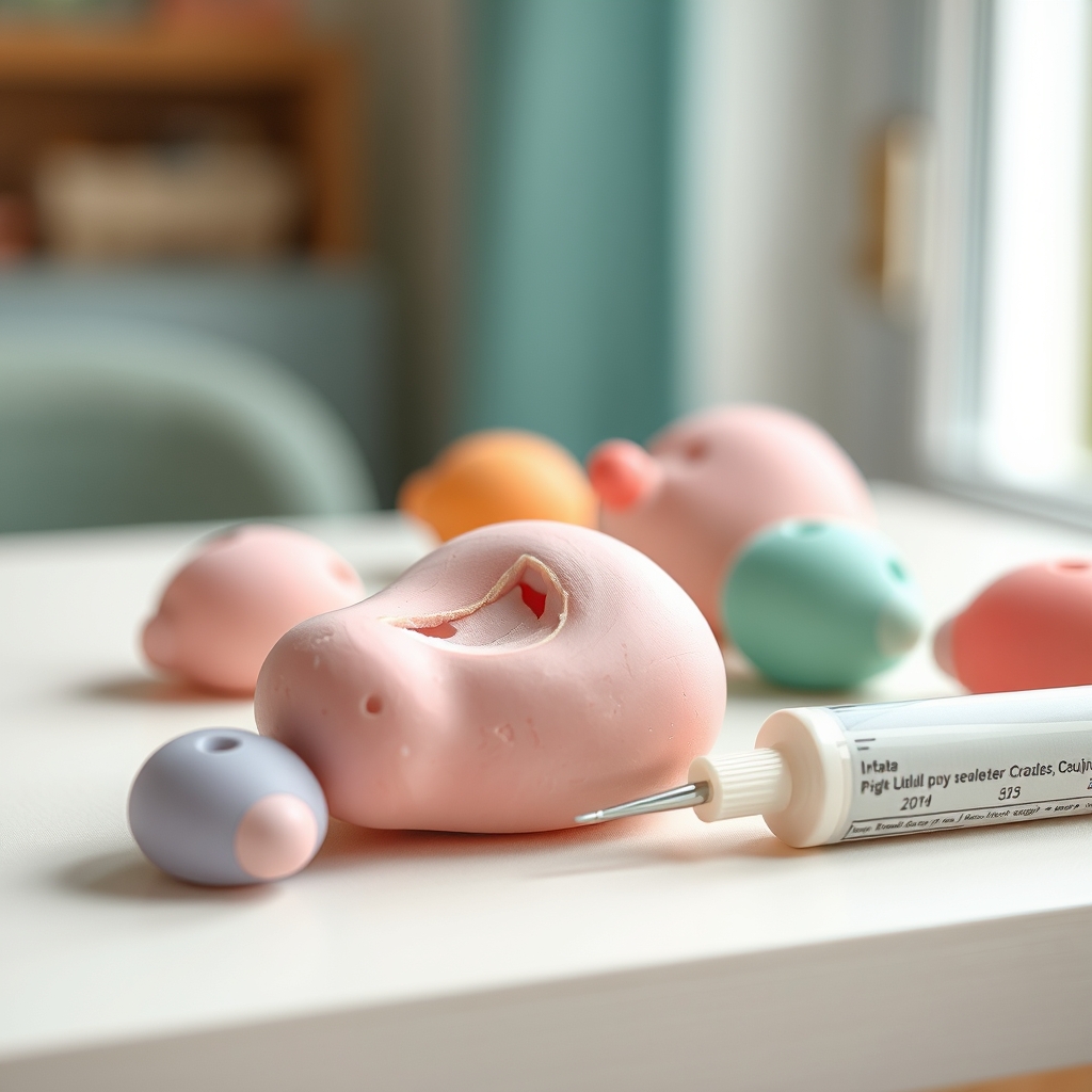 How to fix a torn or punctured squishy without losing the softness
