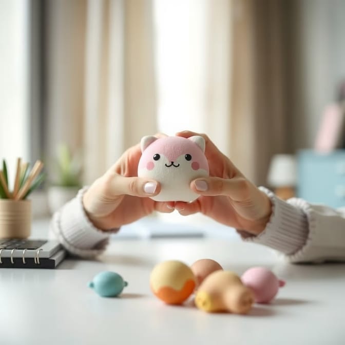 Les squishies comme anti-stress