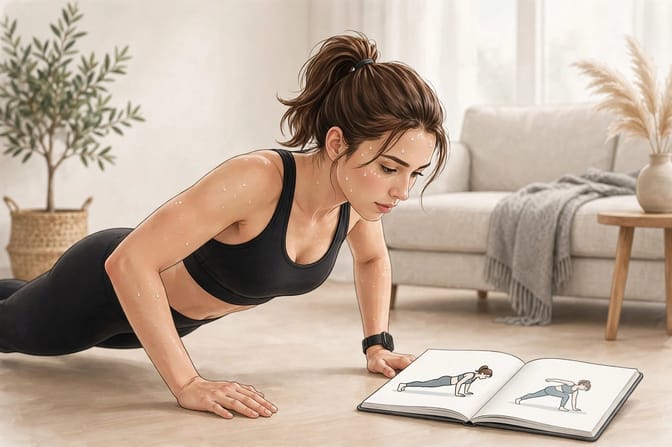 Heimtrainings: Verliere Gewicht und Bleibe Fit mit Einfachen und Wirtschaftlichen Übungen